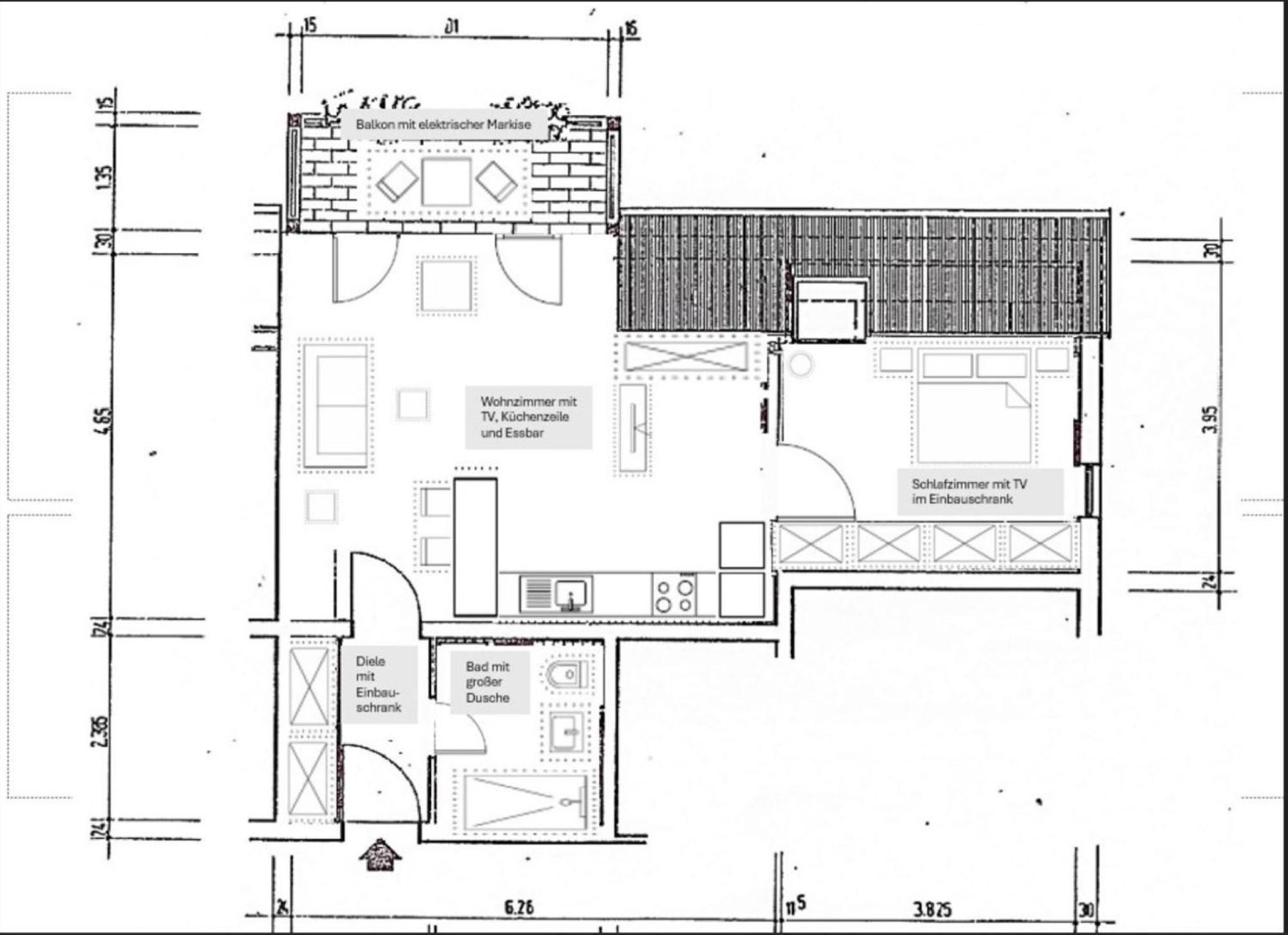 Luxus-Appartement Im Herzen Der Stadt Бад-Кройцнах Экстерьер фото